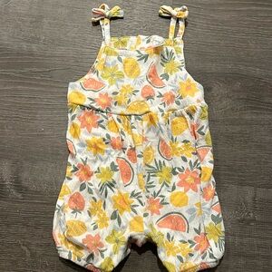 Carters 18 month one piece girls, citrus theme